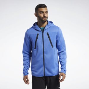 Reebok Speedwick Kapuzenpullover Herren - Blau - DE 416-EUH